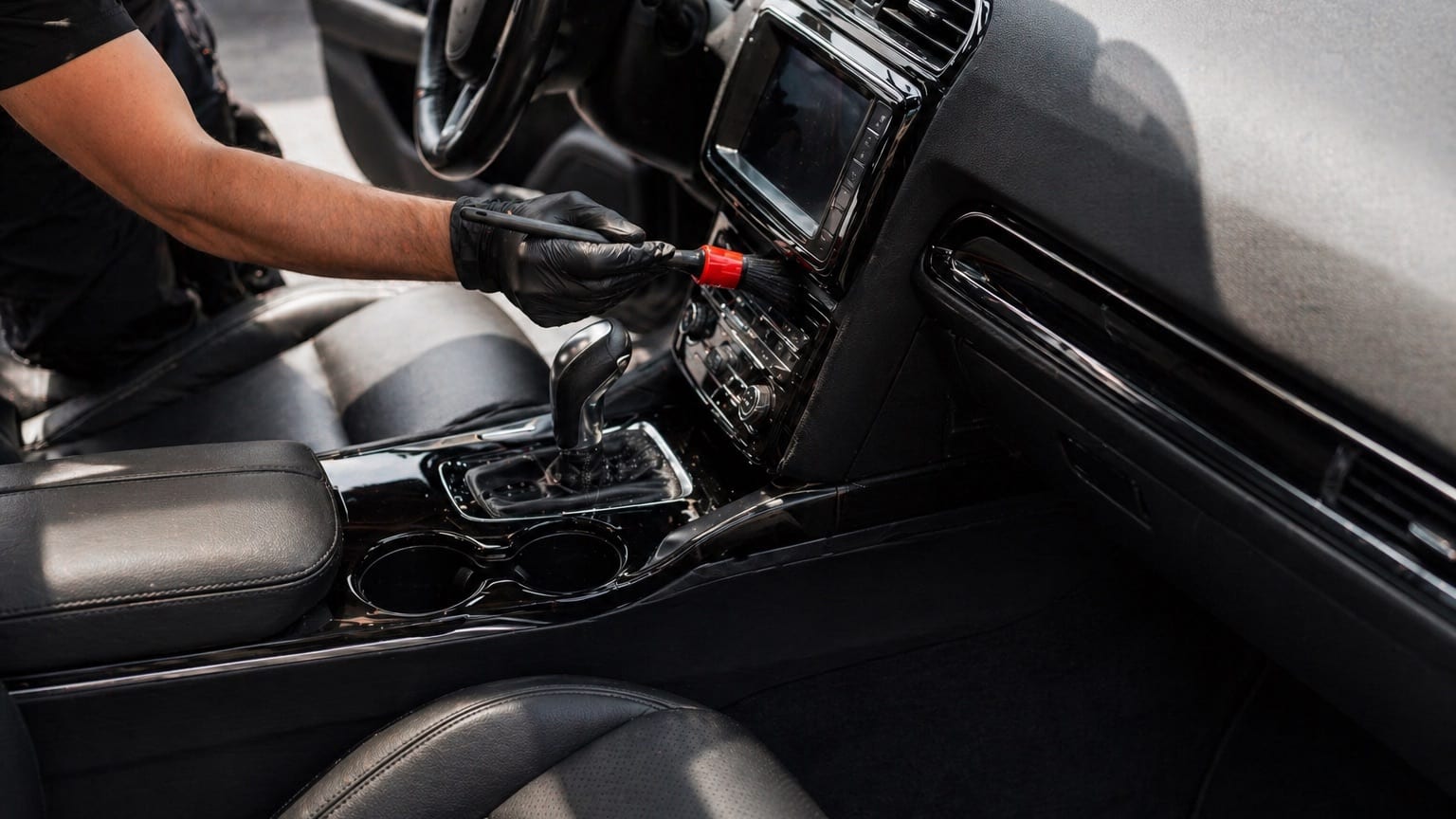 Clean car interior detailing preview